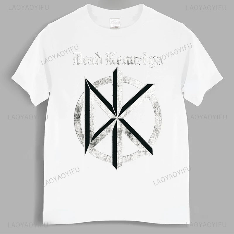 China Style Rock Authentic Dead Kennedys Vintage Distressed Logo T-Shirt – Band Symbol Graphic Tee for Men and Women - Premium  from Lizard Vigilante - Just $23.88! Shop now at Lizard Vigilante