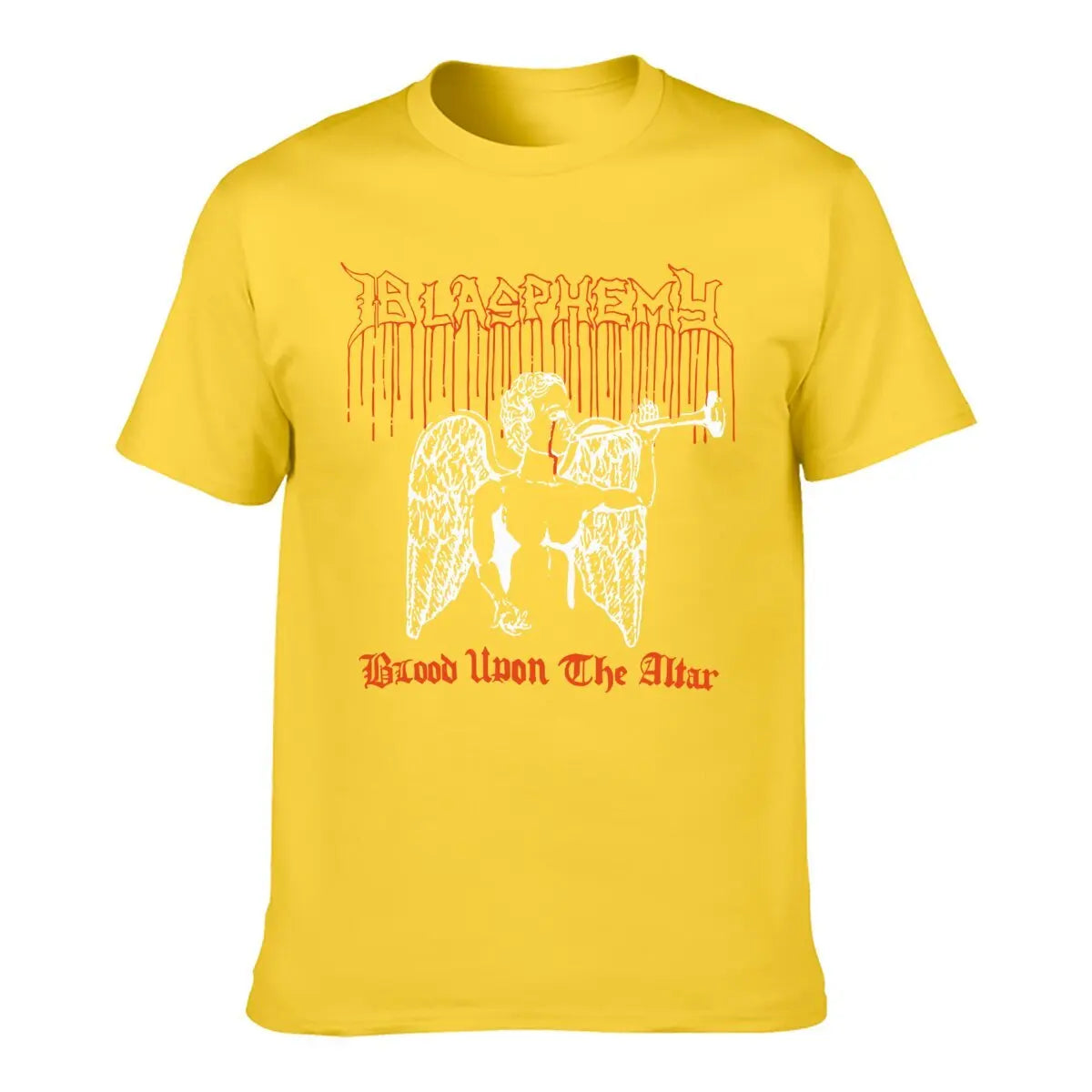 Blasphemy T-Shirt - Blood Upon The Altar Metal Music Shirt - Premium T-shirt from Lizard Vigilante - Just $24.88! Shop now at Lizard Vigilante