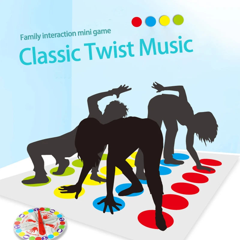 Twist Game – Fun Family Body Twister Mat Board Game for Kids and Adults | Party Fun & Interactive Family Entertainment - Premium game from Lizard Vigilante - Just $28.88! Shop now at Lizard Vigilante