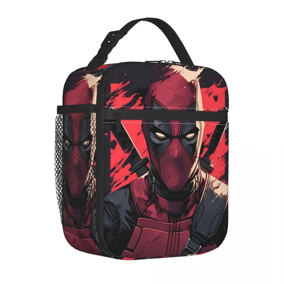 Deadpool Film-Inspired Insulated Lunch Bag – High-Capacity Thermal Tote for Men, Women, College, and Picnics - Premium bag from Lizard Vigilante - Just $23.88! Shop now at Lizard Vigilante