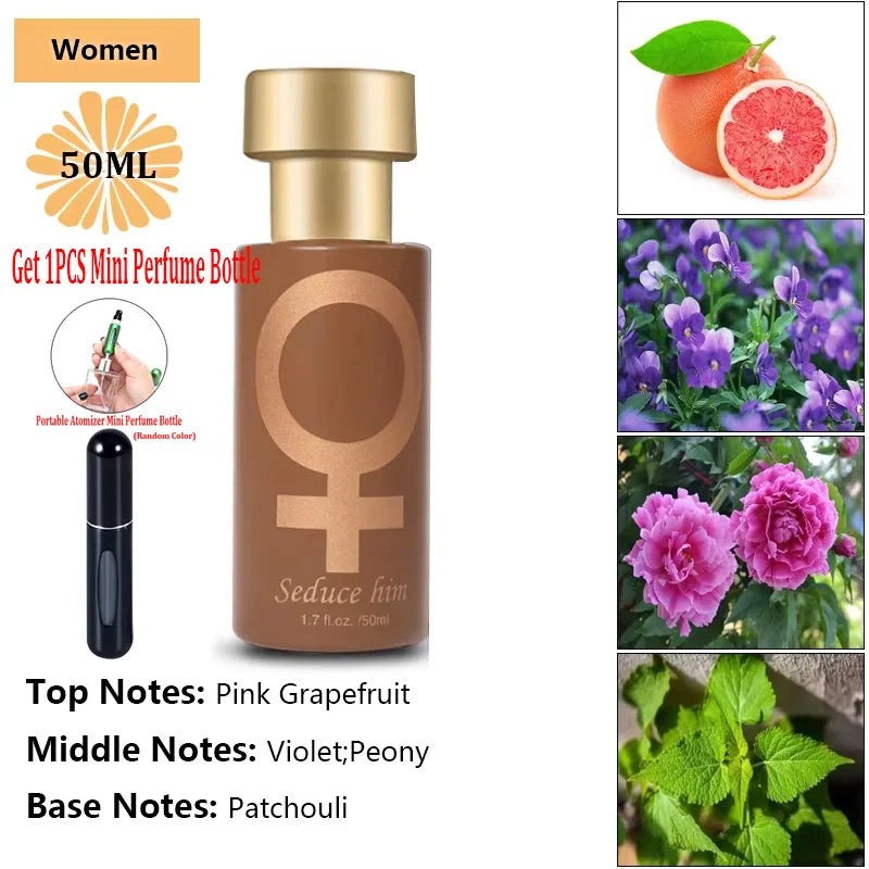 Perfume Spray Pheromone Flirting Seduction Charming Air Refreshing Skin Mist Lasting Fragrance Party Dating Perfume 50ML/95ML