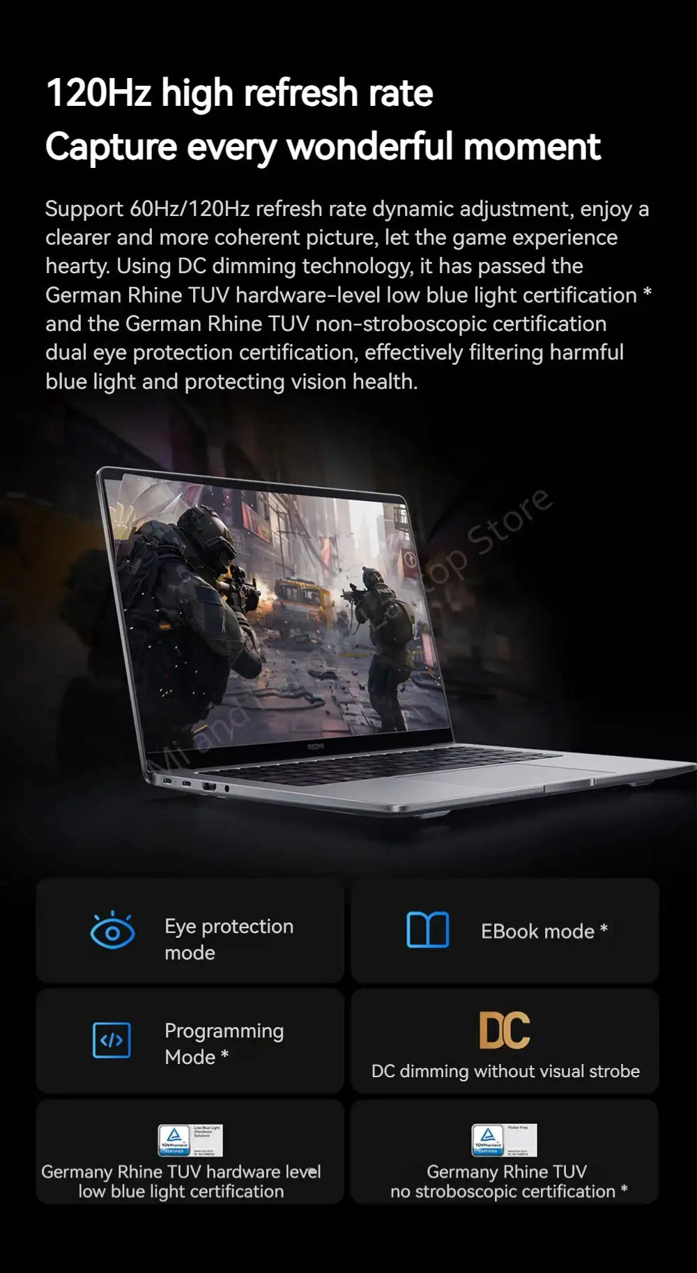 Xiaomi REDMI Book 16 2025 C5-220H 2.5K 120Hz Screen/ REDMI Book 14 2025 C5-220H 2.8K 120Hz Screen