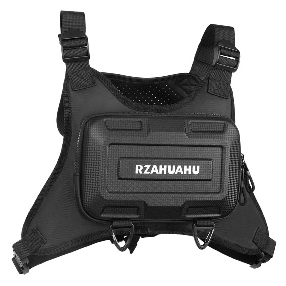 Sports Chest Bag Running Vest Bag Large Capacity Tactical Chest Pouch Adjustable Strap Reflective for Workouts Exercise - Premium  from Lizard Vigilante - Just $25.99! Shop now at Lizard Vigilante