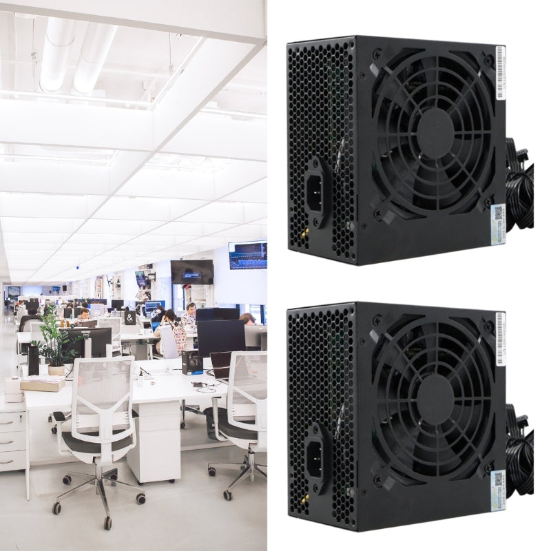 Modular Gaming PC Power Supply PSU Rated-250W 120mm Fan 24Pin ATX 12V Desktop Computer Source AC180-264V