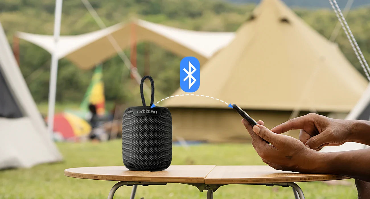 Bluetooth Speakers, 15W Portable Speakers Bluetooth Wireless V5.3 with Stereo Sound, Active Extra Bass, IPX7 Waterproof Shower