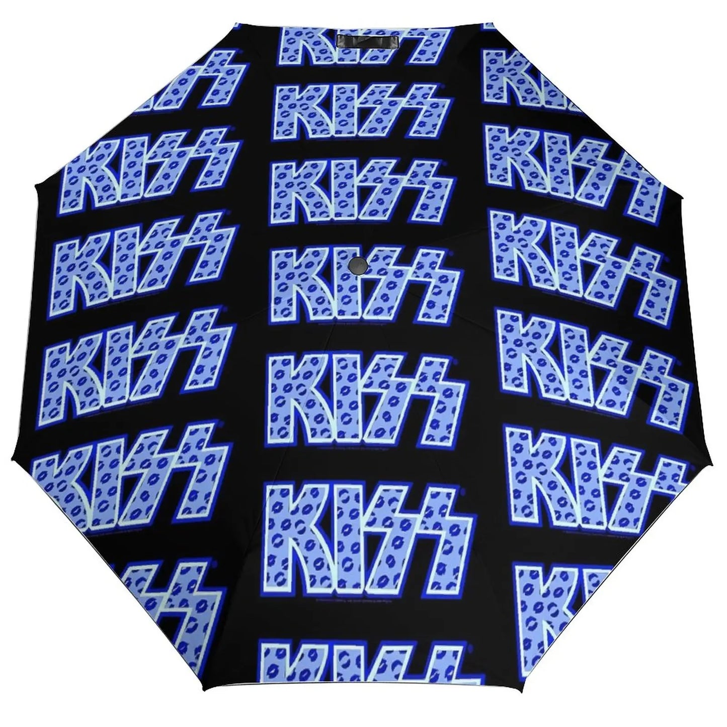 Kiss Logo Umbrella Rock Band Print Unique Windshield Sunshield Umbrella Folding Golf - Premium  from Lizard Vigilante - Just $45.99! Shop now at Lizard Vigilante