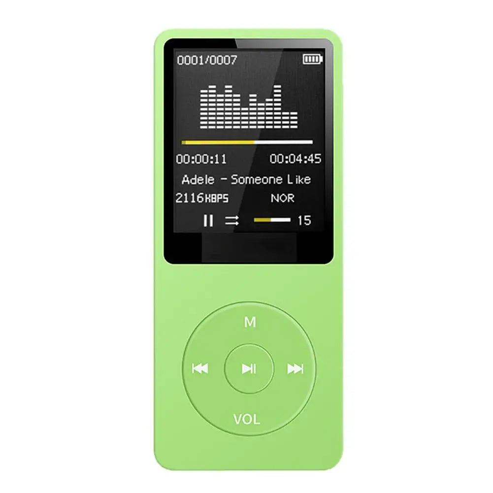 Mp3 Music Player Bluetooth-Compatible Lossless Portable Fm Radio External Ultra-thin Student Sports Walkman Mp3 Player Recorder - Premium mp3 music player from Lizard Vigilante - Just $19.99! Shop now at Lizard Vigilante