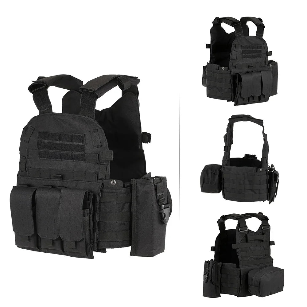 Tactical Vest - Versatile Outdoor Gear for Adventure - Premium outdoor vest from Lizard Vigilante - Just $47.99! Shop now at Lizard Vigilante