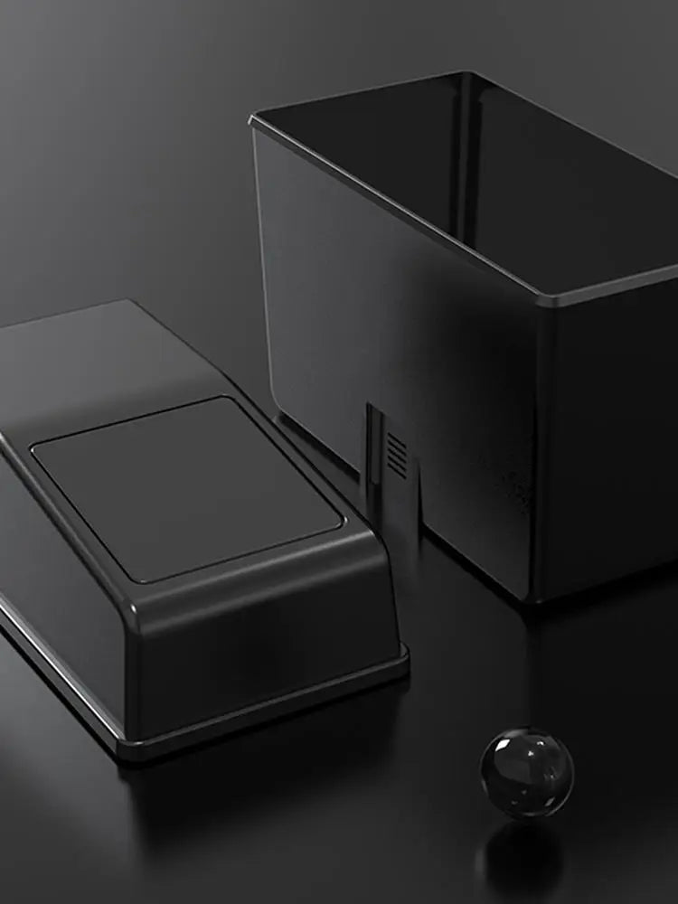 Trash Bin for Car Trash Can Garbage Box Car Trash Can with Lid Waterproof Dustbin Garbage Container for Vehicles SUVs Trucks