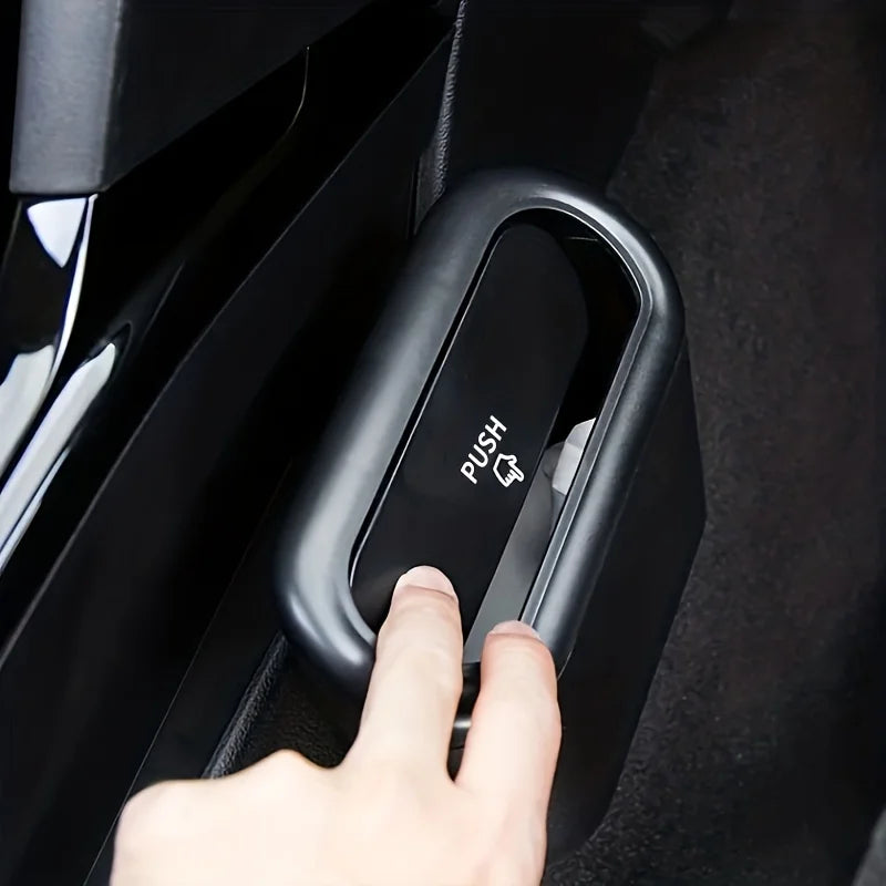 1pc Car Trash Can - Mini Garbage Bin and Organizer for Clean and Tidy Car Interiors