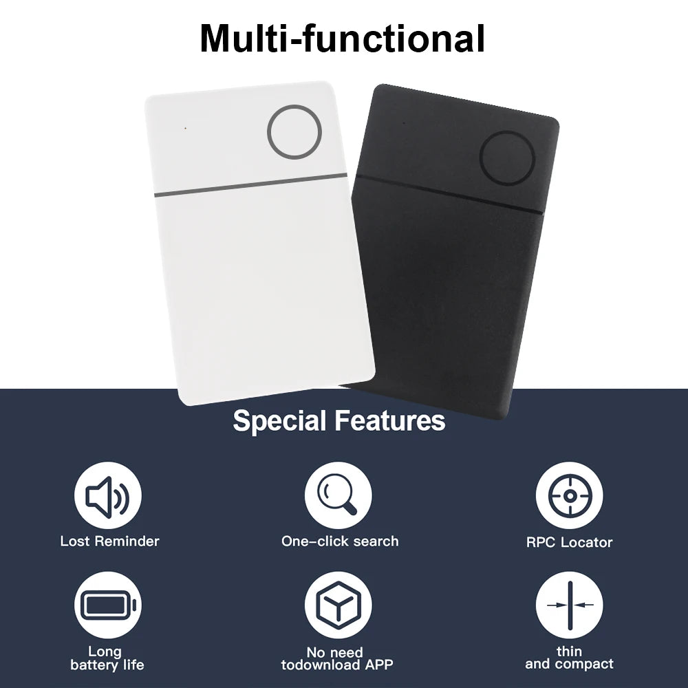 Ultra-Slim Smart Card Finder | Find My Wallet, Keys, Cars, and More - Premium smart card finder from Lizard Vigilante - Just $27.99! Shop now at Lizard Vigilante