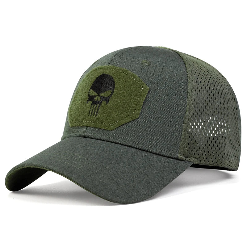 Unisex Skull Embroidered Baseball Cap - Adjustable Casual Sunscreen Hat - Premium Hat from Lizard Vigilante - Just $18.99! Shop now at Lizard Vigilante