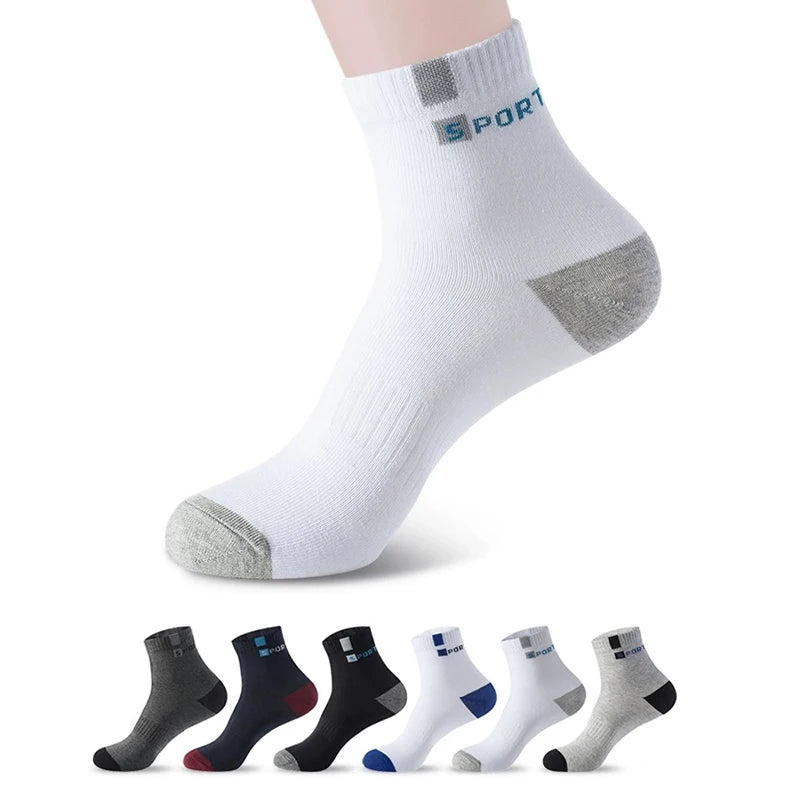 5-Pair Comfort Sock Set - Breathable, Odor-Resistant, and Stylish - Premium socks from Lizard Vigilante - Just $18.88! Shop now at Lizard Vigilante