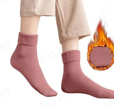 Winter Warm Thermal Socks for Men and Women | Extra Thick Insulated Heated Crew Boot Socks for Extreme Cold Weather - Premium socks from Lizard Vigilante - Just $12.88! Shop now at Lizard Vigilante