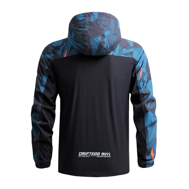 Motorcycles Men Waterproof Jacket FOX Cycling Team Downhill MTB Raincoat Mountain Bike Windbreaker Jaqueta Masculina Motoqueiro - Lizard Vigilante