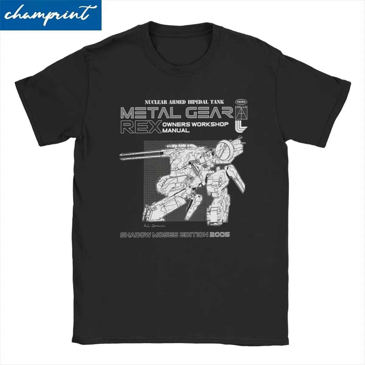 Metal Gear Solid Snake Game Men's & Women's T-Shirt - Funny Cotton Short Sleeve O-Neck Tee - Premium t-shirt from Lizard Vigilante - Just $23.99! Shop now at Lizard Vigilante