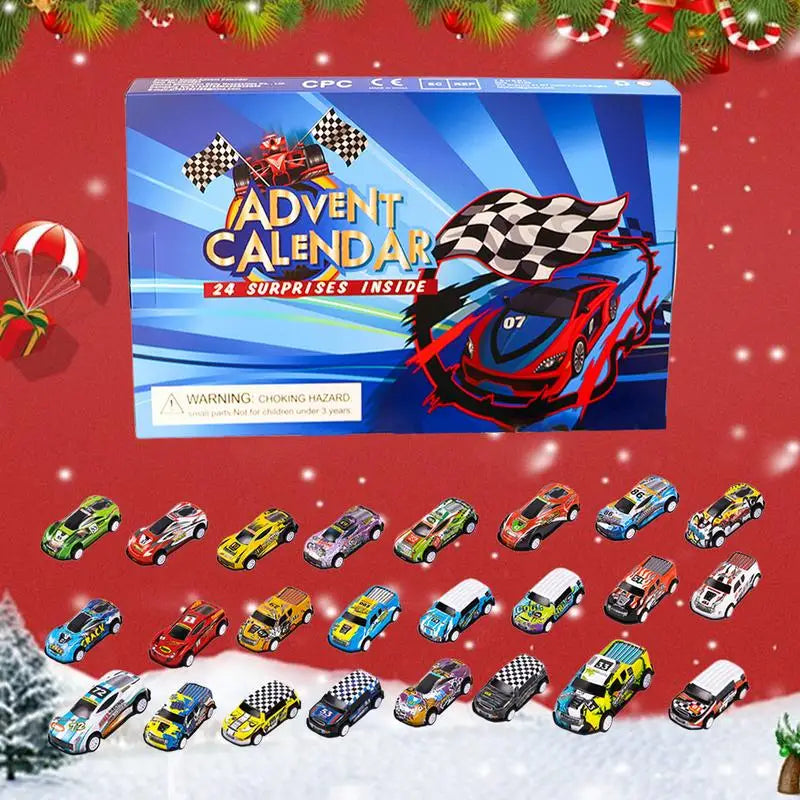 24-Day Christmas Countdown Car Advent Calendar – Kids Toy Cars, Digital Racing & Holiday Fun, Perfect Christmas Gift - Premium calendar from Lizard Vigilante - Just $28.88! Shop now at Lizard Vigilante