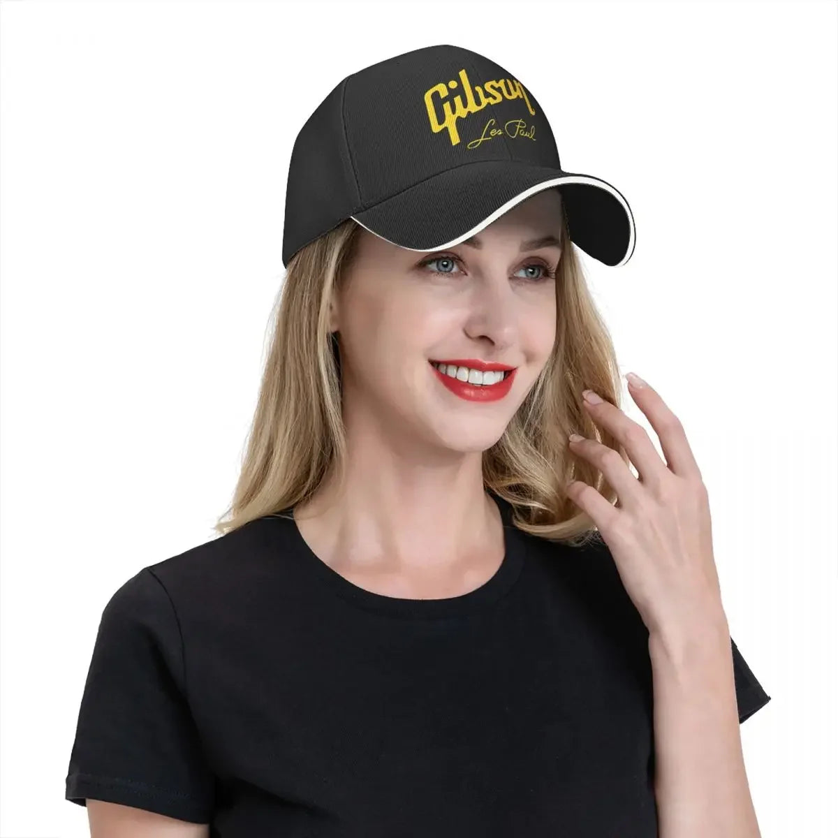 Gibson Les Paul Baseball Cap – Hip Hop Style Unisex Adjustable Sun Protection Hat, Casual Sport Cap for Men & Women - Premium Baseball cap from Lizard Vigilante - Just $19.79! Shop now at Lizard Vigilante