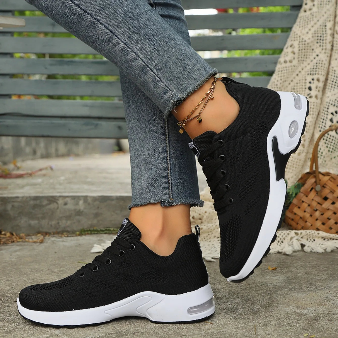 Women Platform Casual Sneakers Outdoor Mesh Breathable Running Casual Shoes Summer Comfortable Luxury Vulcanize Shoes for Women - Premium  from Lizard Vigilante - Just $10.99! Shop now at Lizard Vigilante