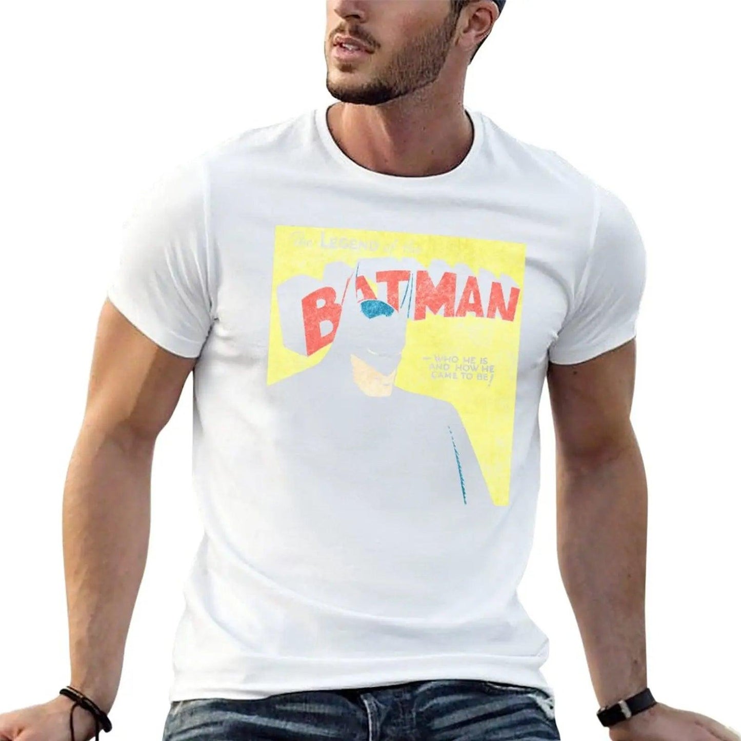 The Bat T-Shirt Short Sleeve Quick-Drying Tee Shirt Shirts for Men BatMan - Lizard Vigilante