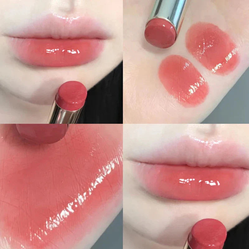 When light, soft and smooth lipstick hydrates moisturizing and white, not easy to stick to the cup