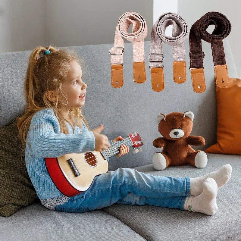 Hawaiian Strap – cotton‑hemp comfort for guitar, bass & ukulele