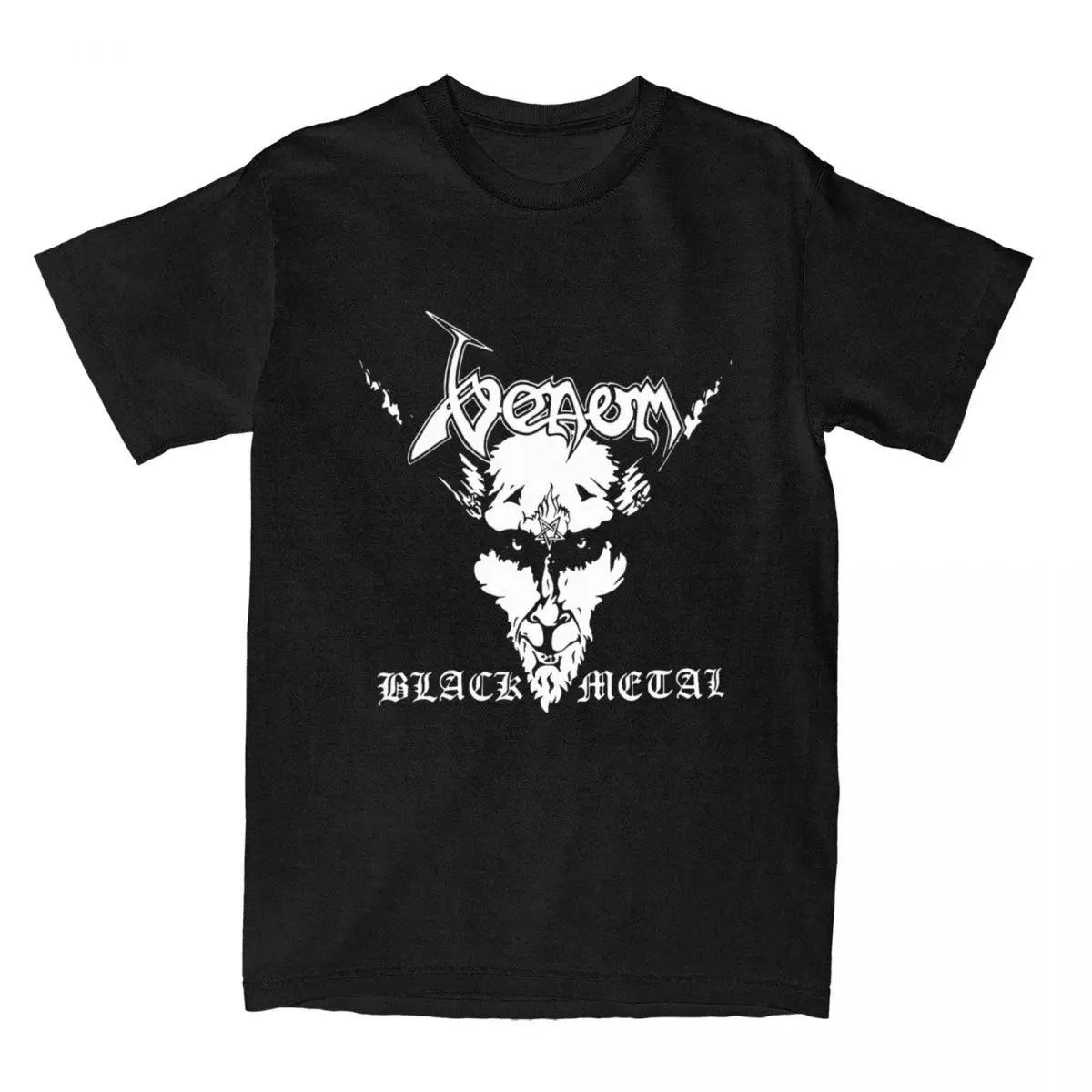 Venom Black Metal Band T-Shirts Unisex Cotton Short Sleeve Round Neck Shirt Clothes - Premium t-shirt from Lizard Vigilante - Just $23.88! Shop now at Lizard Vigilante