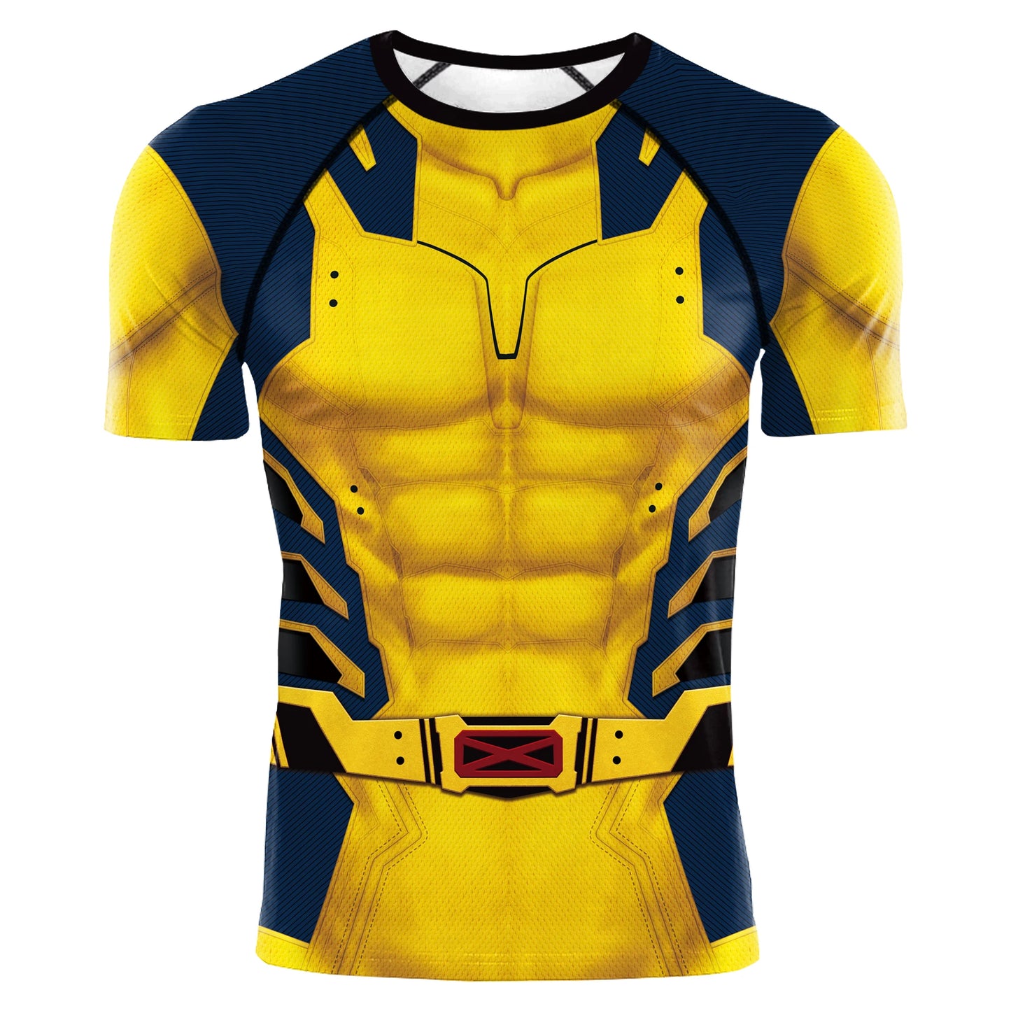 Deadpool Wolverine Cosplay Superhero Printed Vest Comic Compression Workout Bodybuilding Tank Tops - Premium shirt from Lizard Vigilante - Just $23.99! Shop now at Lizard Vigilante