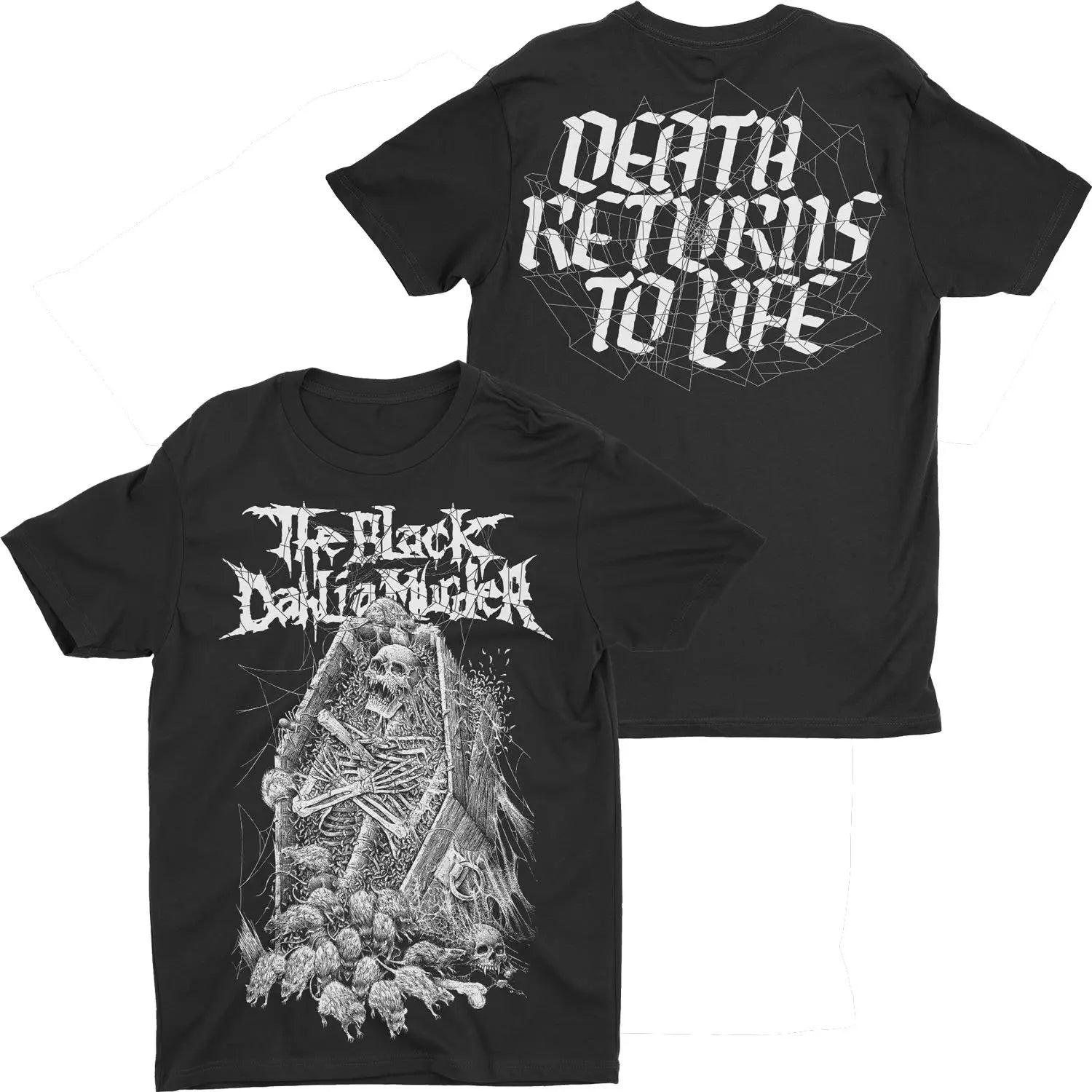 The Black Dahlia Murder Melodic Death Metal Skull T-Shirt for Metalheads - Premium T-Shirts from Lizard Vigilante - Just $23.88! Shop now at Lizard Vigilante