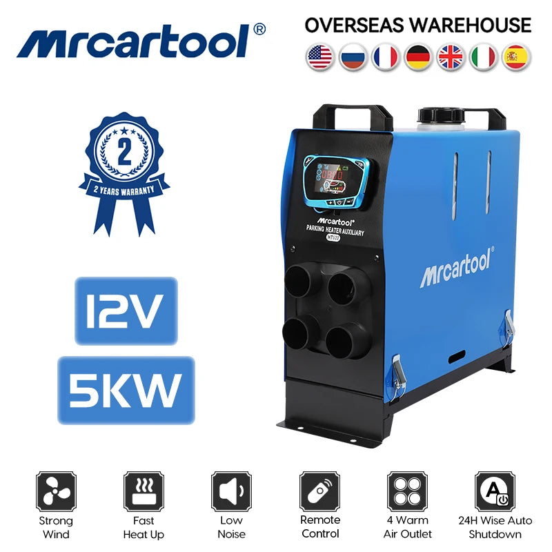 MRCARTOOL Parking Auxiliary Air Heater Specifications - Premium car heater from Lizard Vigilante - Just $288.88! Shop now at Lizard Vigilante