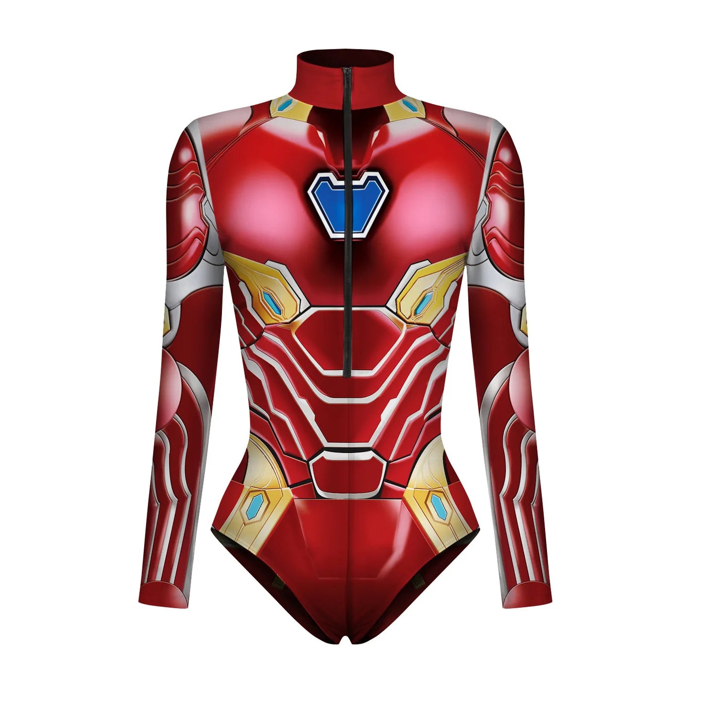 Sexy Superhero Cosplay Swim Bodysuit For Women — Spider, Iron, Deadpool-Inspired 3D Print Costume