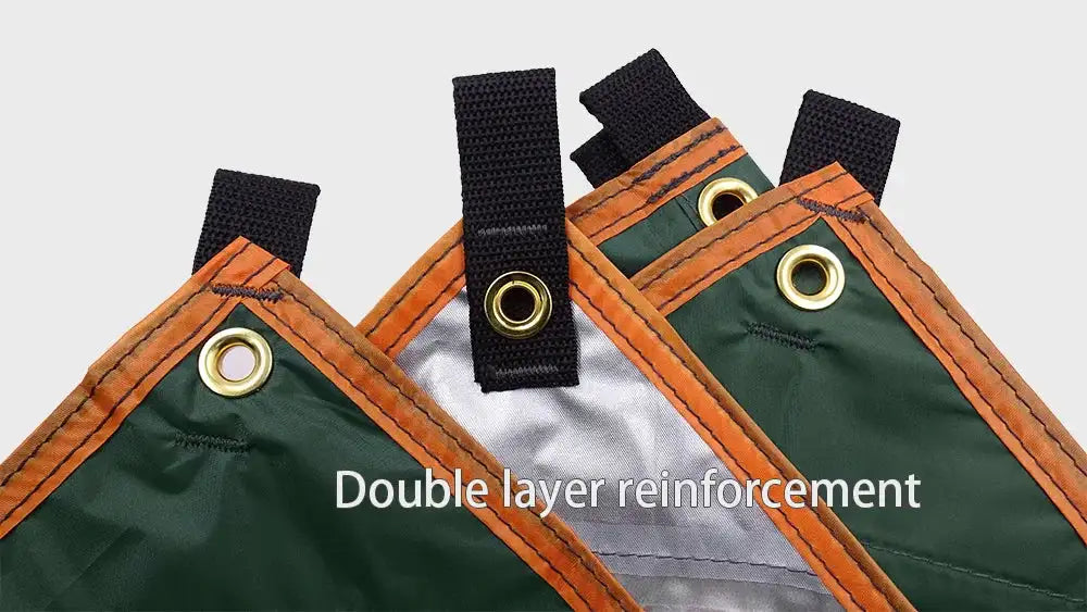 4x3m 3x3m Awning Waterproof Tarp Tent Shade Ultralight Garden Canopy Sunshade Outdoor Camping Hammock Rain Fly Beach Sun Shelter