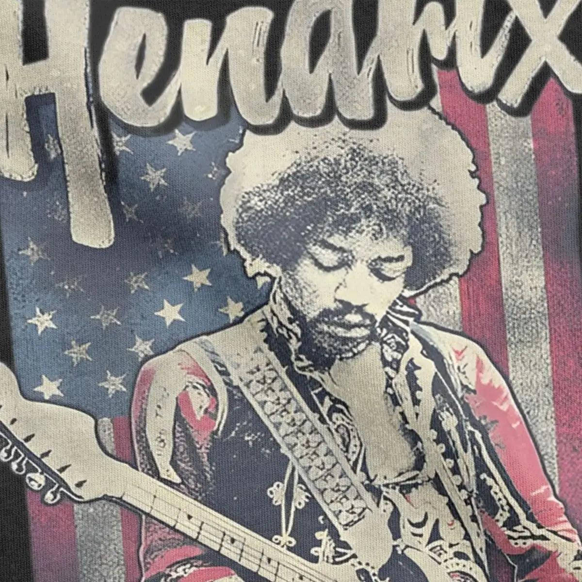 Rock Guitar Singer T Shirt Men Women Pure Cotton Fashion T-Shirt Jimi H-Hendrixs Hendricks Tee Shirt Short Sleeve Clothes Big Size - Premium T-Shirts from Lizard Vigilante - Just $21.99! Shop now at Lizard Vigilante