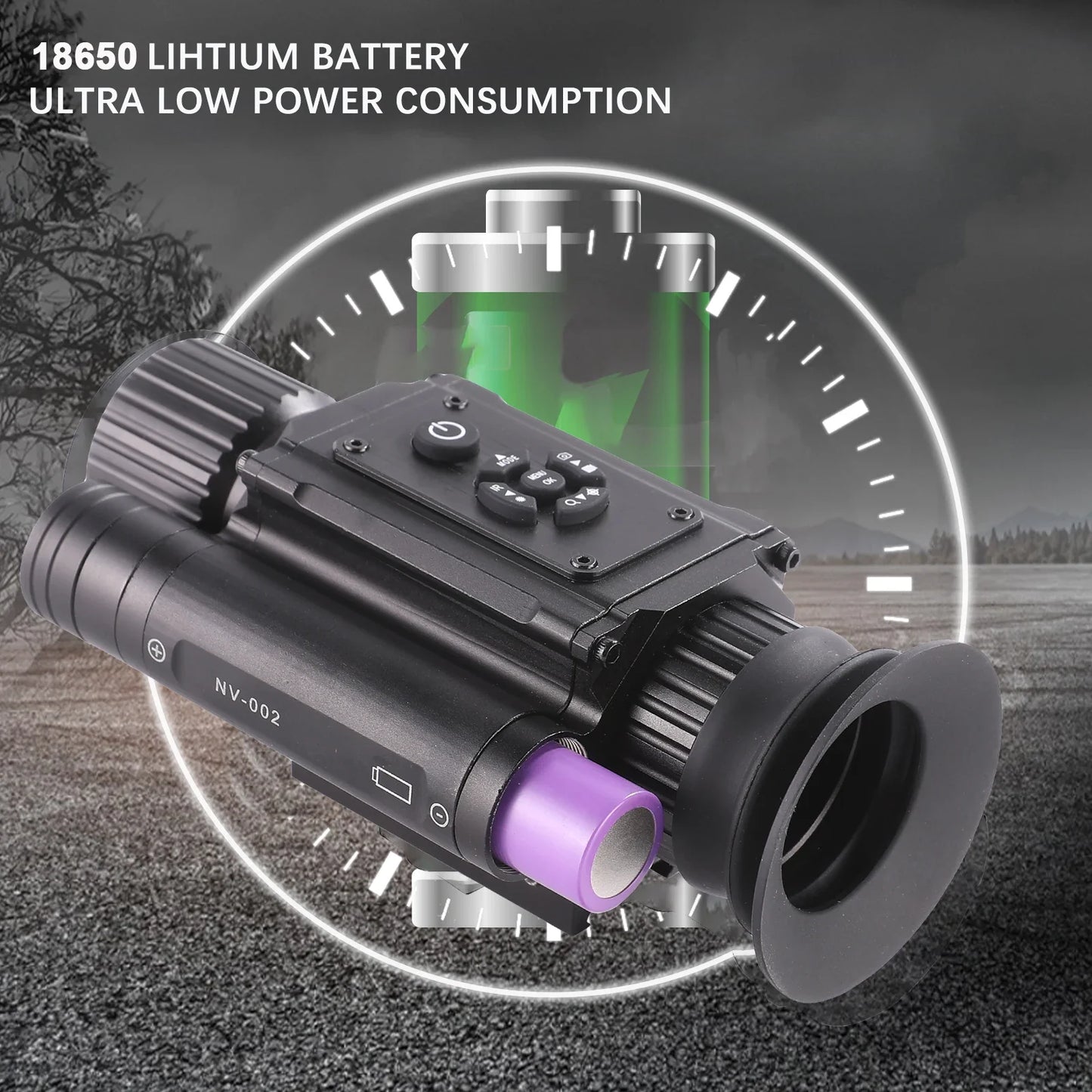 NV002M Digital Night Vision Camera 1080P Video Camera Infrared Monocular Multiple Image Mode Crosshair Hunting Night Sight Scope