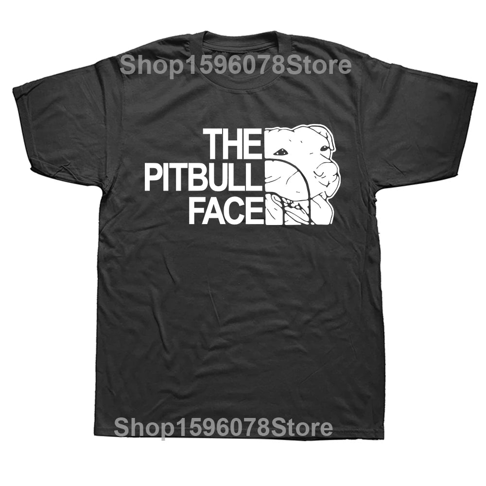 Pitbull Powerhouse Graphic Tee: Hilarious, Heartfelt, and Hardcore Streetwear for Dog Lovers - The Ultimate Birthday Gift - Premium T-shirt from Lizard Vigilante - Just $23.88! Shop now at Lizard Vigilante