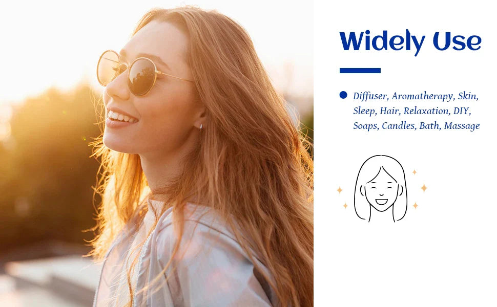 HIQILI 100ML Sweet Orange Essential Oils,100% Pure Nature for Aromatherapy, Diffuser, Humidifier, Massage, Fresh air, Candle