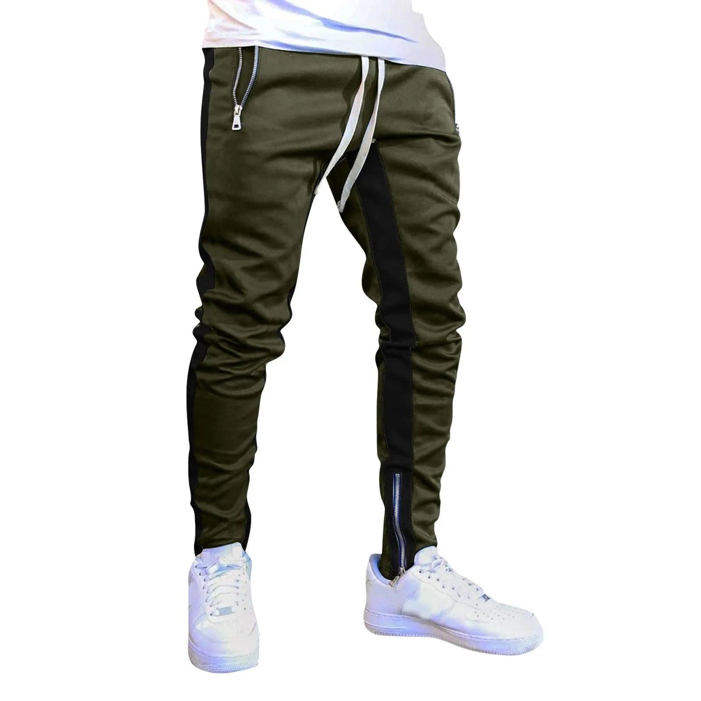 Men's Track Pants Casual Fashion Pants Streetwear Sportswear Skinny Male Trousers Gyms Tracksuits Bottoms Hip Hop Joggers Sweatpants - Lizard Vigilante