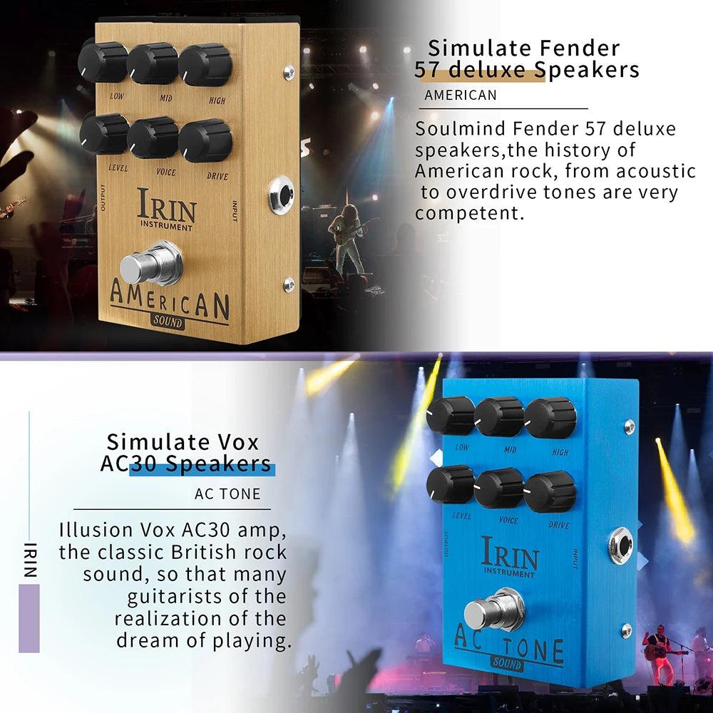 Easy To Use, IRIN Guitar Effect Pedal Collection - Versatile Pedals for Every Guitarist - Premium guitar effects from Lizard Vigilante - Just $49.99! Shop now at Lizard Vigilante