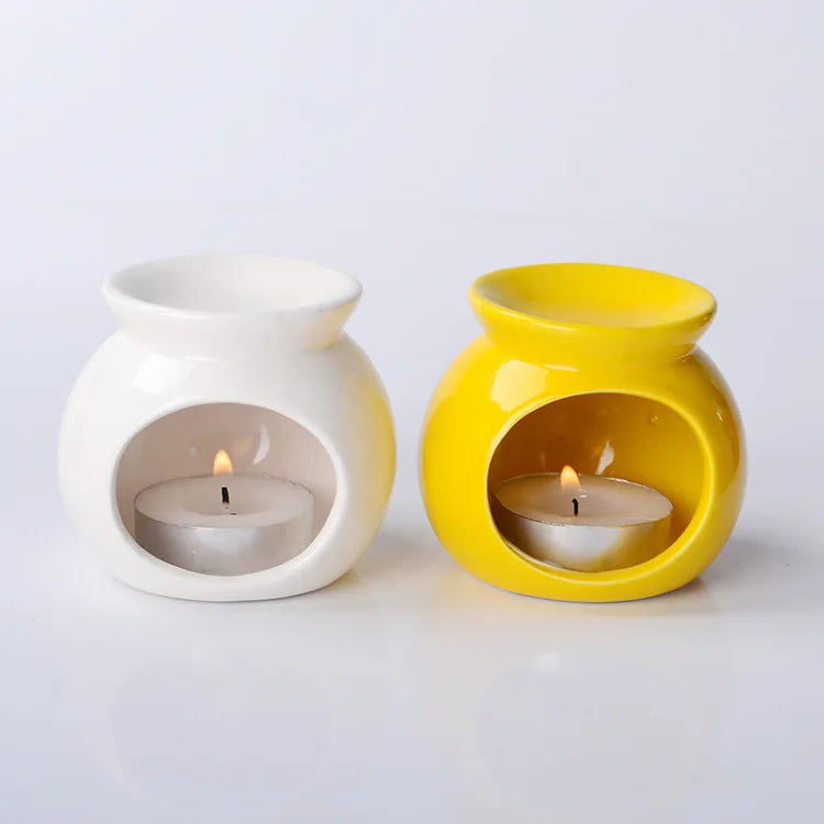 Essential Oil Burners Wax Melt Warmer Aromatherapies Aromas Diffuser Furnaces Ceramics Tealight Holder Decors