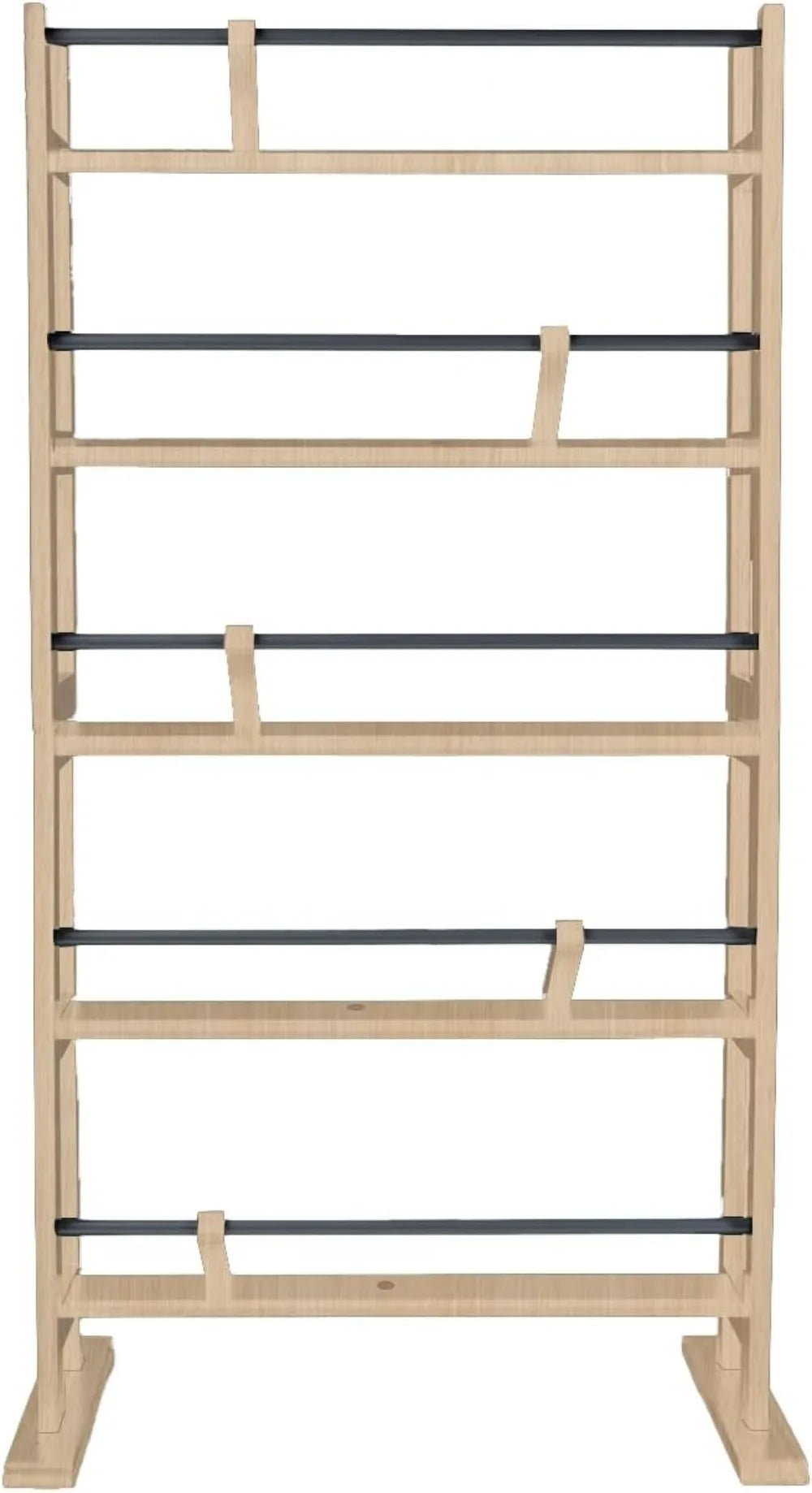 Media Storage Rack - Holds Up To 230 CDs or 150 DVDs, Contemporary Wood & Metal Design W/ Wide Feet Fr Greater Stability,Maple - Premium media rack from Lizard Vigilante - Just $54.88! Shop now at Lizard Vigilante