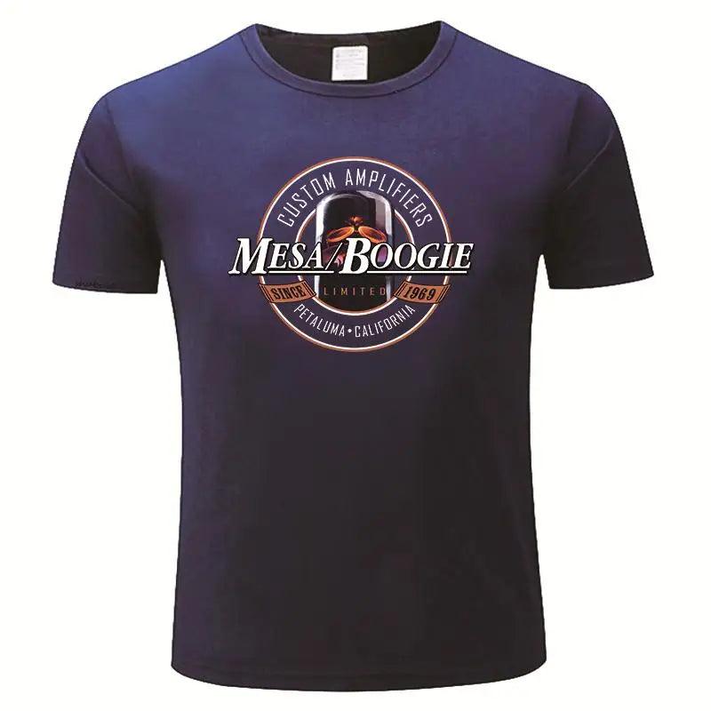 Mesa Boogie Amp T-Shirt Blouse T-Shirt Men Cotton Anime Clothes Black T-shirts Summer - Lizard Vigilante