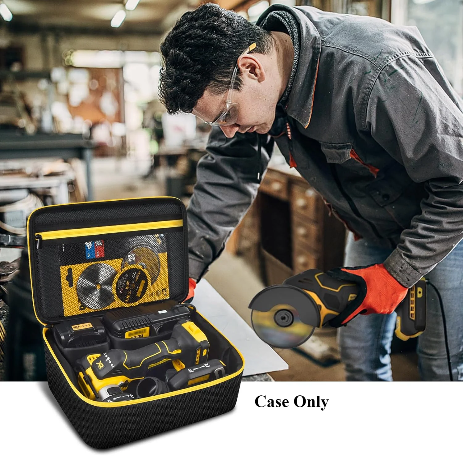 DEWALT 20V MAX Cut Off Tool War Chest – Rugged Oxford Storage Arsenal - Premium Storage Case from dsers - Just $37.99! Shop now at Lizard Vigilante