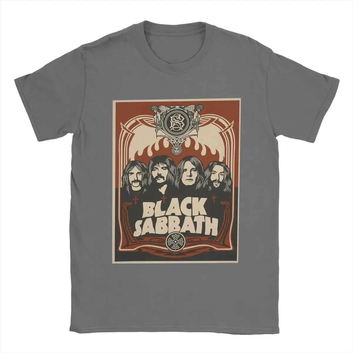 New Arrival Men Women Vintage Black Sabbaths Band Poster T Shirt Apparel Heavy Metal Pure Cotton T-shirt Clothing Novelty Tees - Premium tee from Lizard Vigilante - Just $21.99! Shop now at Lizard Vigilante