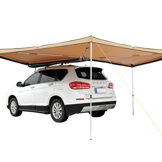 VEVOR Retractable Car Side Awning with Waterproof Storage Bag - Premium awning from Lizard Vigilante - Just $288.88! Shop now at Lizard Vigilante