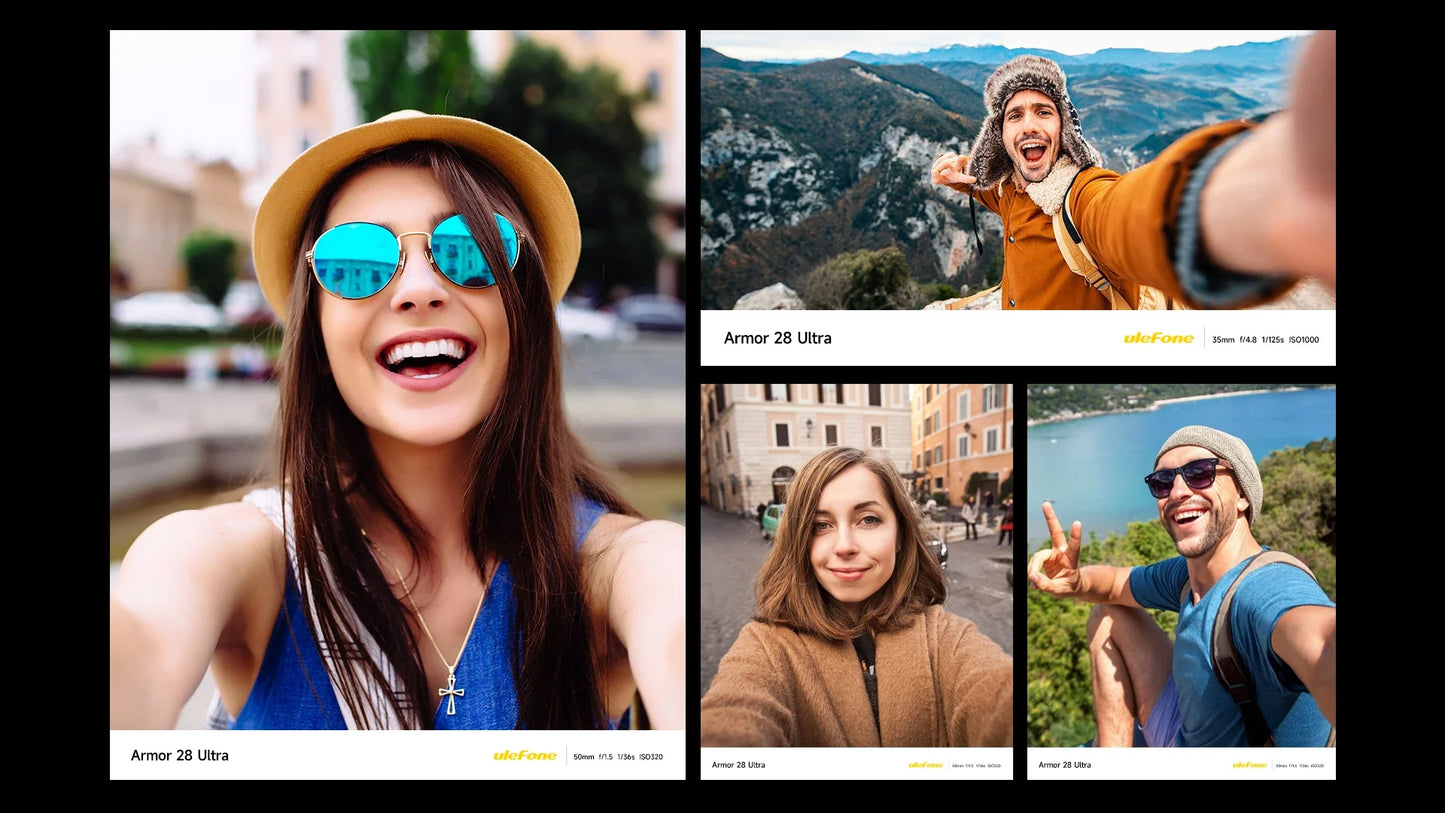 Ulefone Armor 28 Ultra 5G AI Thermal Imaging Rugged Phone Dimensity 9300+ 1TB ROM 32GB RAM Android Smartphone AMOLED Mobile