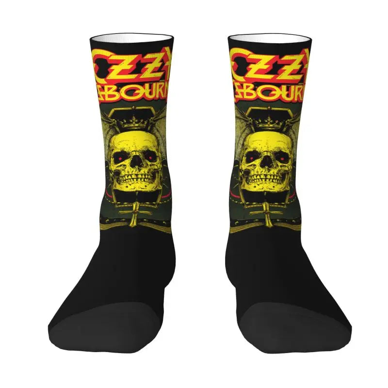 Ozzy Osbourne British Rock Heavy Metal 3D Printed Crew Socks - Premium socks from Lizard Vigilante - Just $18.88! Shop now at Lizard Vigilante