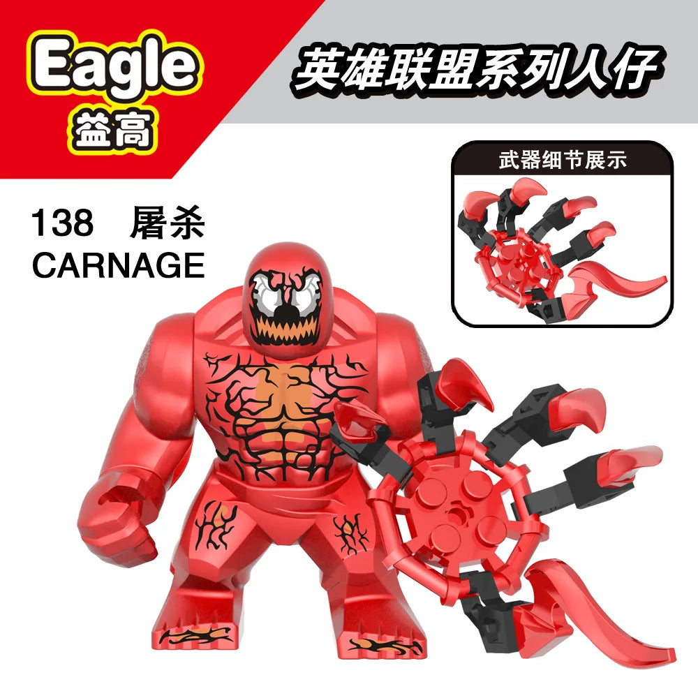 Marvel Avengers 7cm Mini Figure Building Blocks - Lizard, Spider-Man, Venom - Premium action figure from Lizard Vigilante - Just $6.99! Shop now at Lizard Vigilante