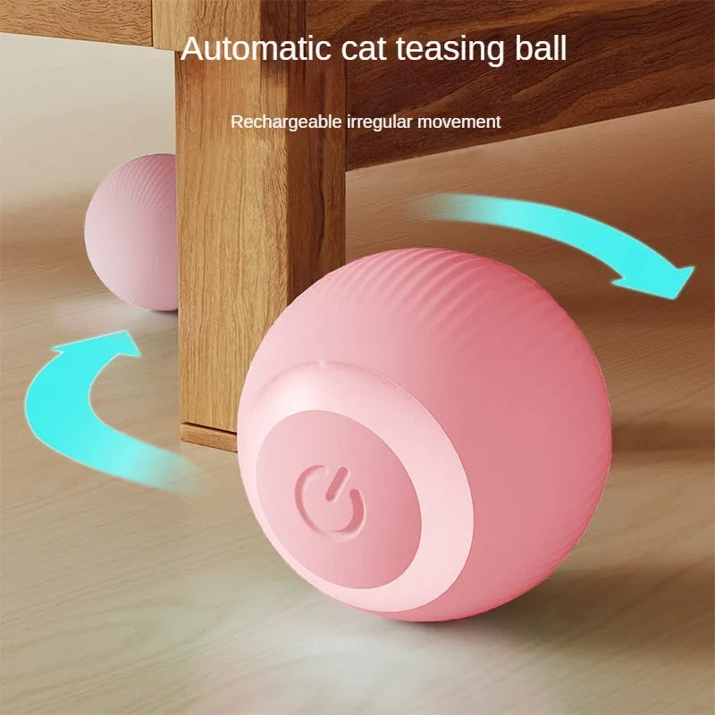 Gravity Smart Electric Rolling Ball – Interactive Rechargeable Cat Toy for Engaging Play - Premium cat toy from Lizard Vigilante - Just $19.88! Shop now at Lizard Vigilante