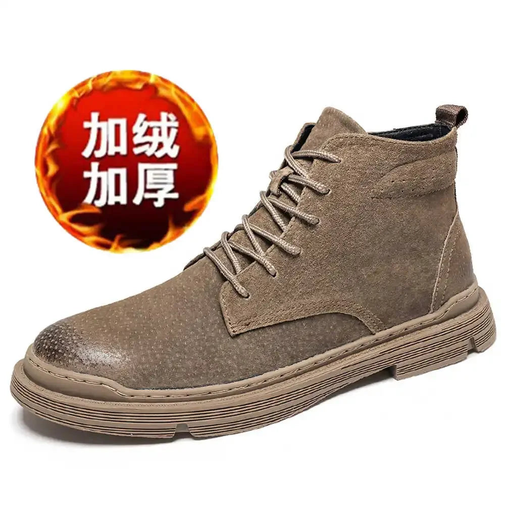 Men’s Chunky Barrel Sports Sneakers – Trendy Casual Trainers for Everyday and Outdoor Adventures - Premium boots from Lizard Vigilante - Just $44.88! Shop now at Lizard Vigilante