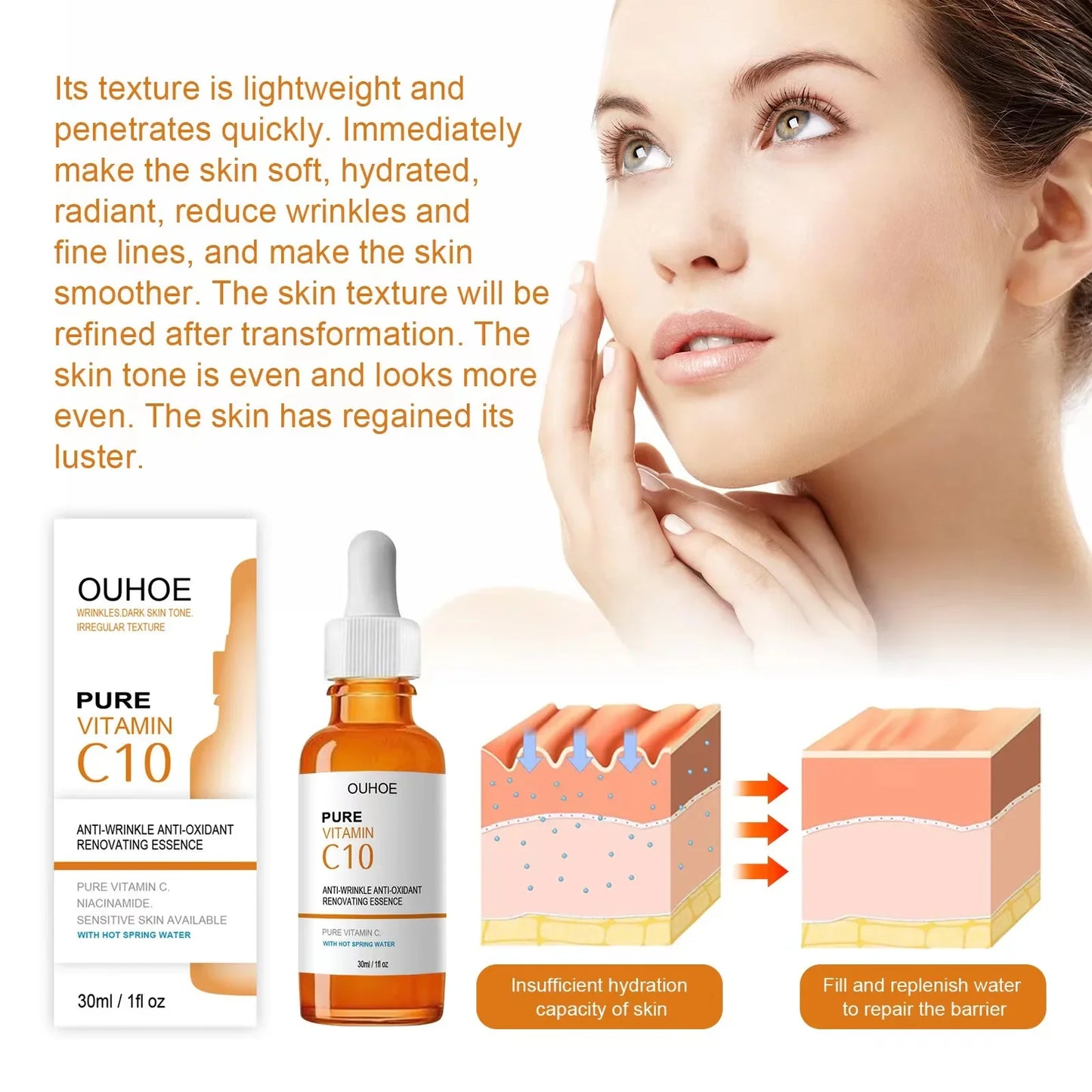 CineGlow Vitamin C Power Serum – Hollywood-Worthy Skin in Every Drop - Premium serum from Lizard Vigilante - Just $19.99! Shop now at Lizard Vigilante